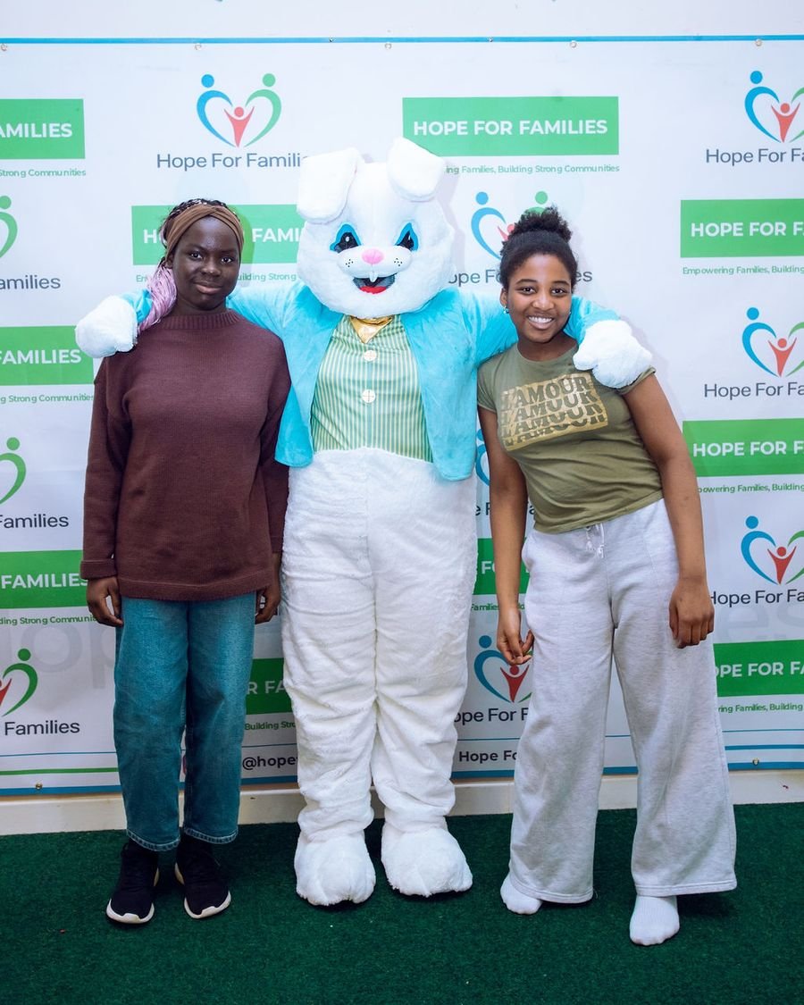 Easter celebration at Hope For Families